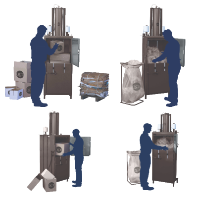 Small Recycling Balers For Hire