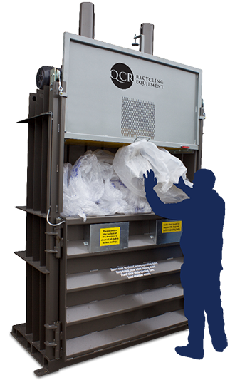 QCR Mill Size Plastic Waste Compactor