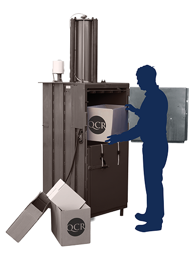 Pneumatic Recycling Baler