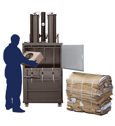 QCR Small Vertical Baler
