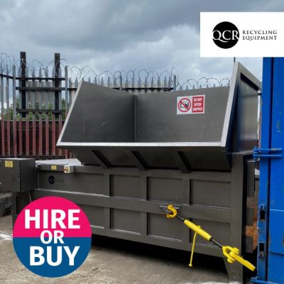 Static Compactor with Open Hopper