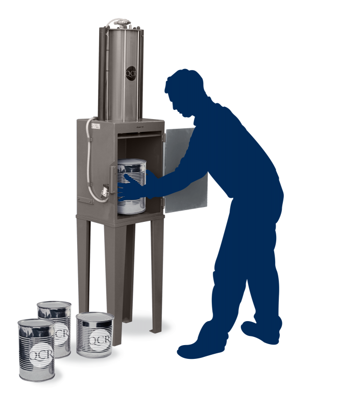 QCR 101 Can Press Compactor Commercial QCR