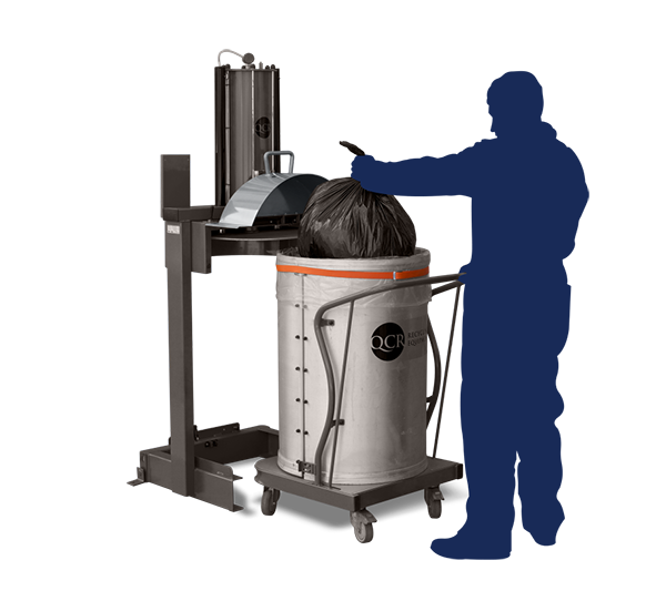 QCR XP Trade Waste Bag Compactor