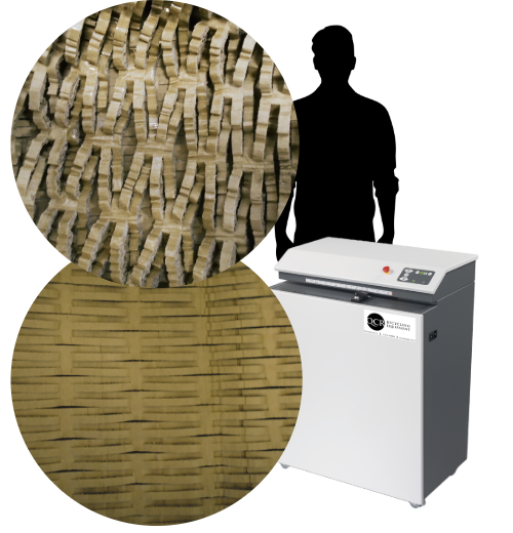 QCR Wide Aperture Cardboard Shredder - 13 amp plug