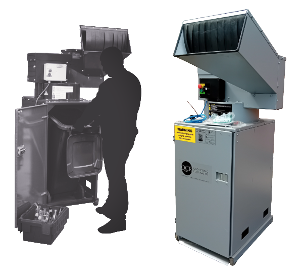QCR Glass Crusher for 140 Litre Bins