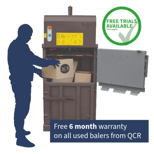 QCR 350 Refurbished Recycling Baler